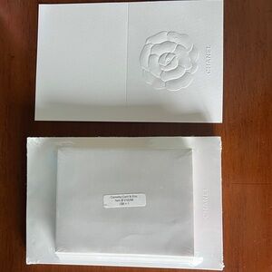 Chanel Camellia White Stationery Set